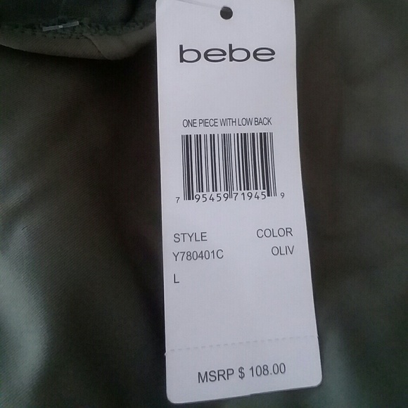 BeBe one piece swimsuit - Picture 3 of 4